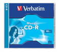 CD-R Verbatim Music 80 min klasický obal