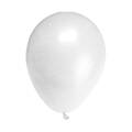 Balóny Wimex 100% latex M 25 cm 10 ks (biela)