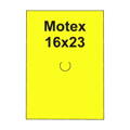 Etikety Motex 23 x 16 mm 870 ks (žltá)